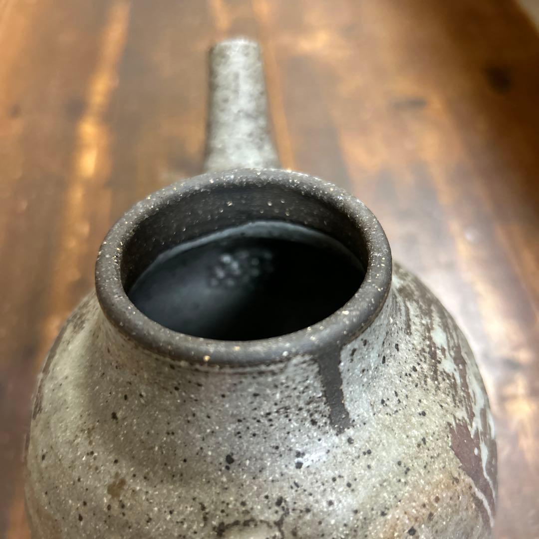 ゆ*き様 作家　陶芸作家　1点もの　ゴツゴツごっつい個性的なポット　急須　水差し