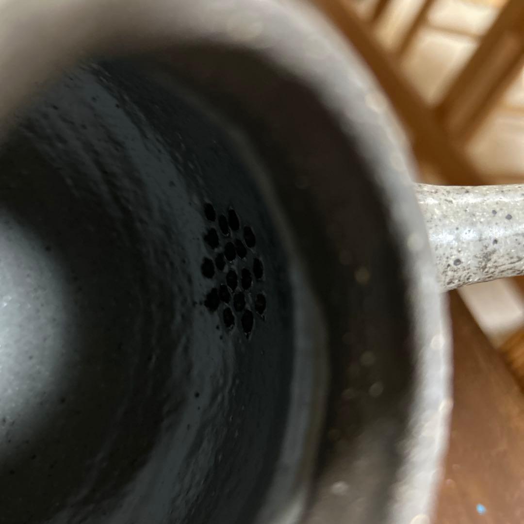 ゆ*き様 作家　陶芸作家　1点もの　ゴツゴツごっつい個性的なポット　急須　水差し