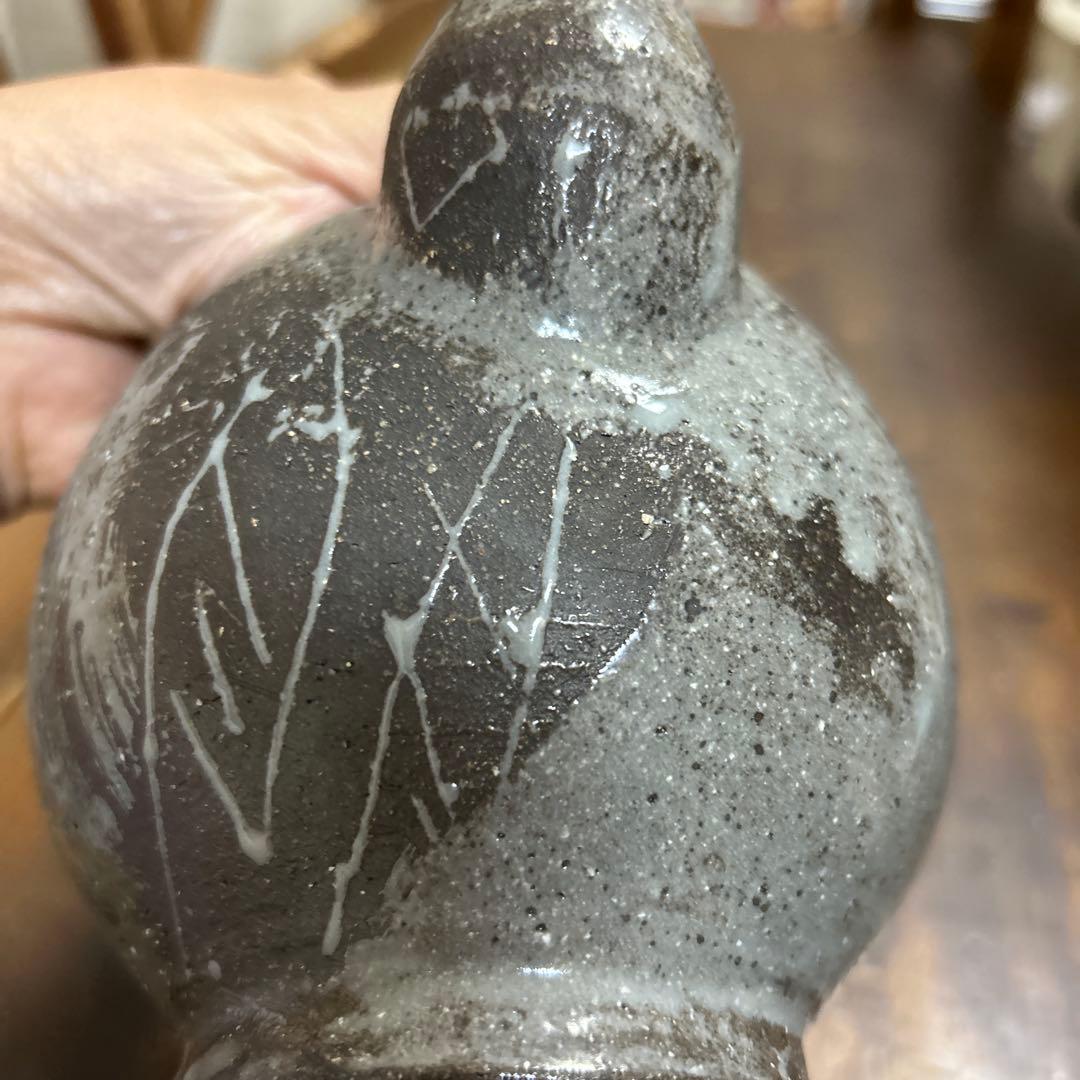 ゆ*き様 作家　陶芸作家　1点もの　ゴツゴツごっつい個性的なポット　急須　水差し