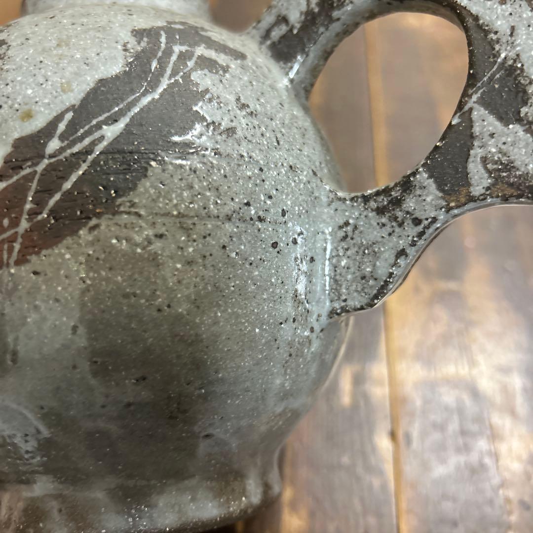 ゆ*き様 作家　陶芸作家　1点もの　ゴツゴツごっつい個性的なポット　急須　水差し