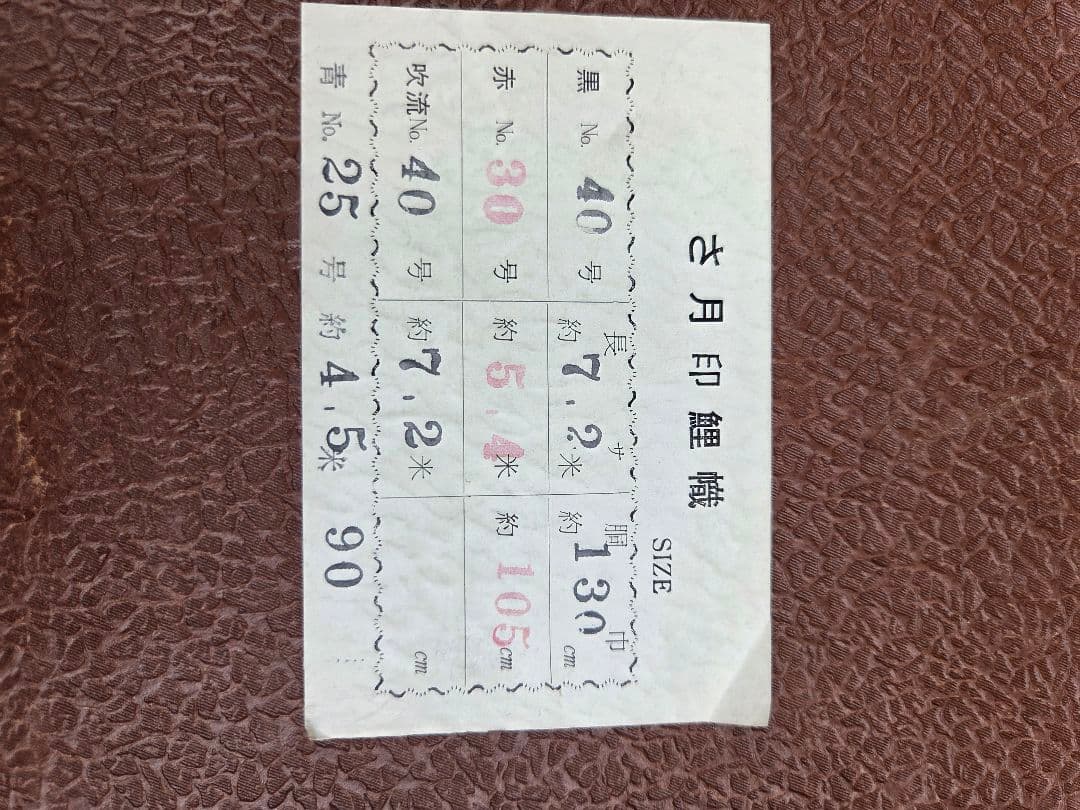 堺五月鯉幟「高儀」