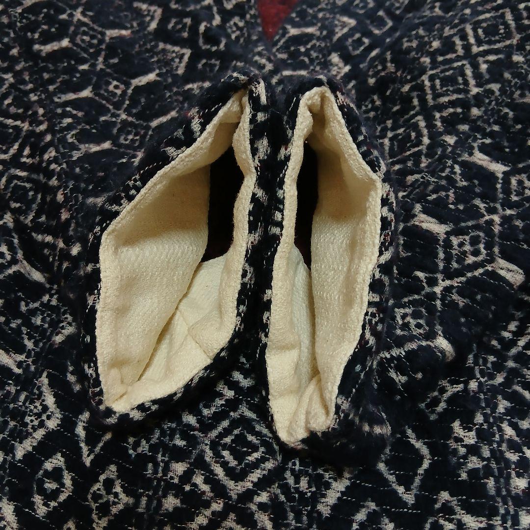 【ne Quittez pas】ウールジャカードラップコート