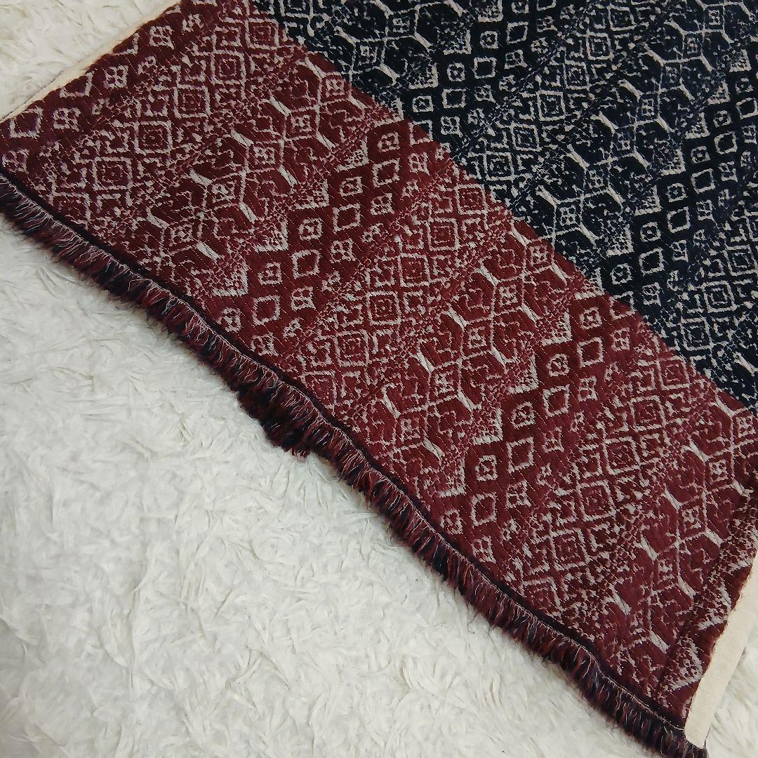 【ne Quittez pas】ウールジャカードラップコート