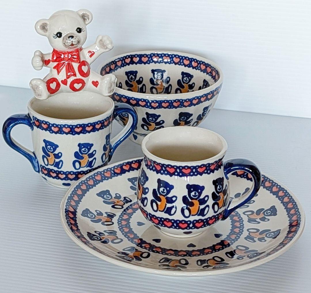 ポーリッシュポタリー 中古 くまセット♡.*・゜
