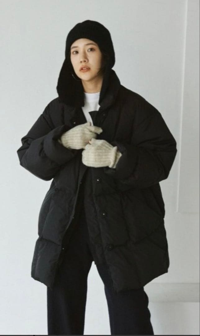 Todayful スタンドカラーダウンジャケット