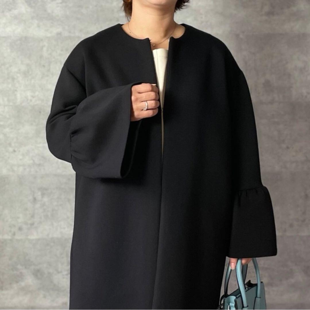 【17980円】完売keepmyclosetすっきりノーカラーコート セレモニー