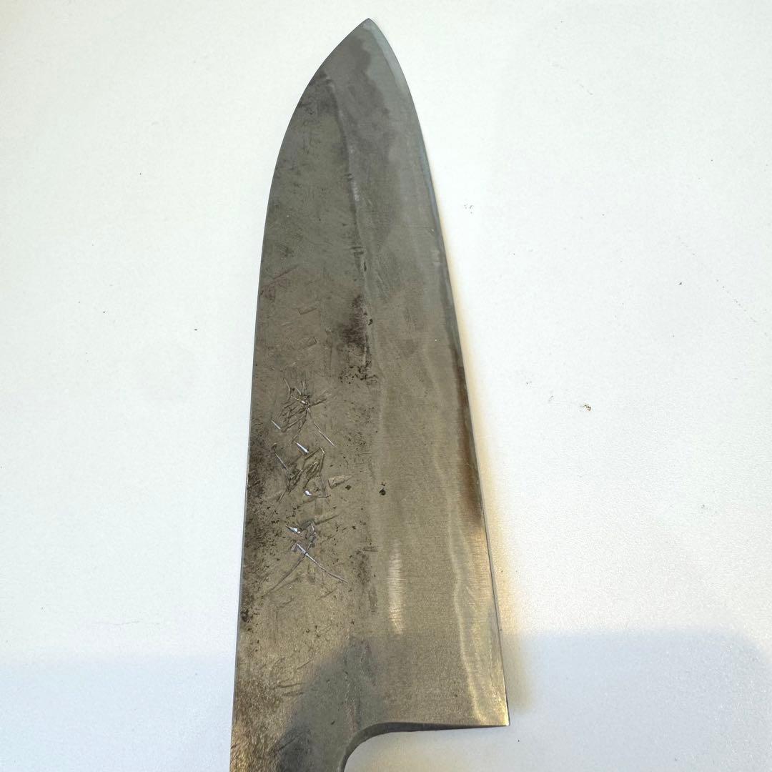 三徳包丁 力匠　鉄砲又　180mm