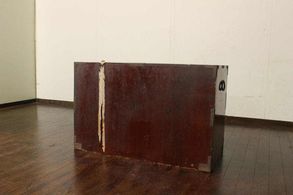 欅材！庄内箪笥・4杯！ 時代箪笥和家具古道具古家具古民藝和モダンローボード古布