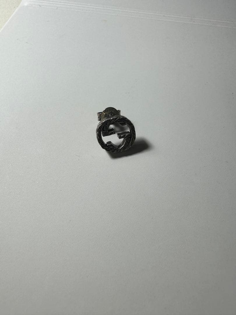 GUCCI GGロゴ シルバー925 ピアス新品未使用