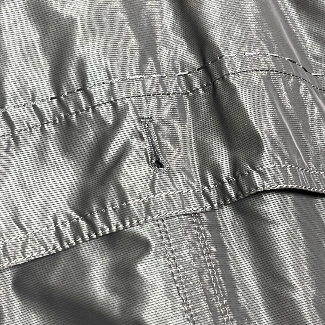 ミンク×レッキスファー トレンチコート メタル釦 ベルト ライナー脱着可