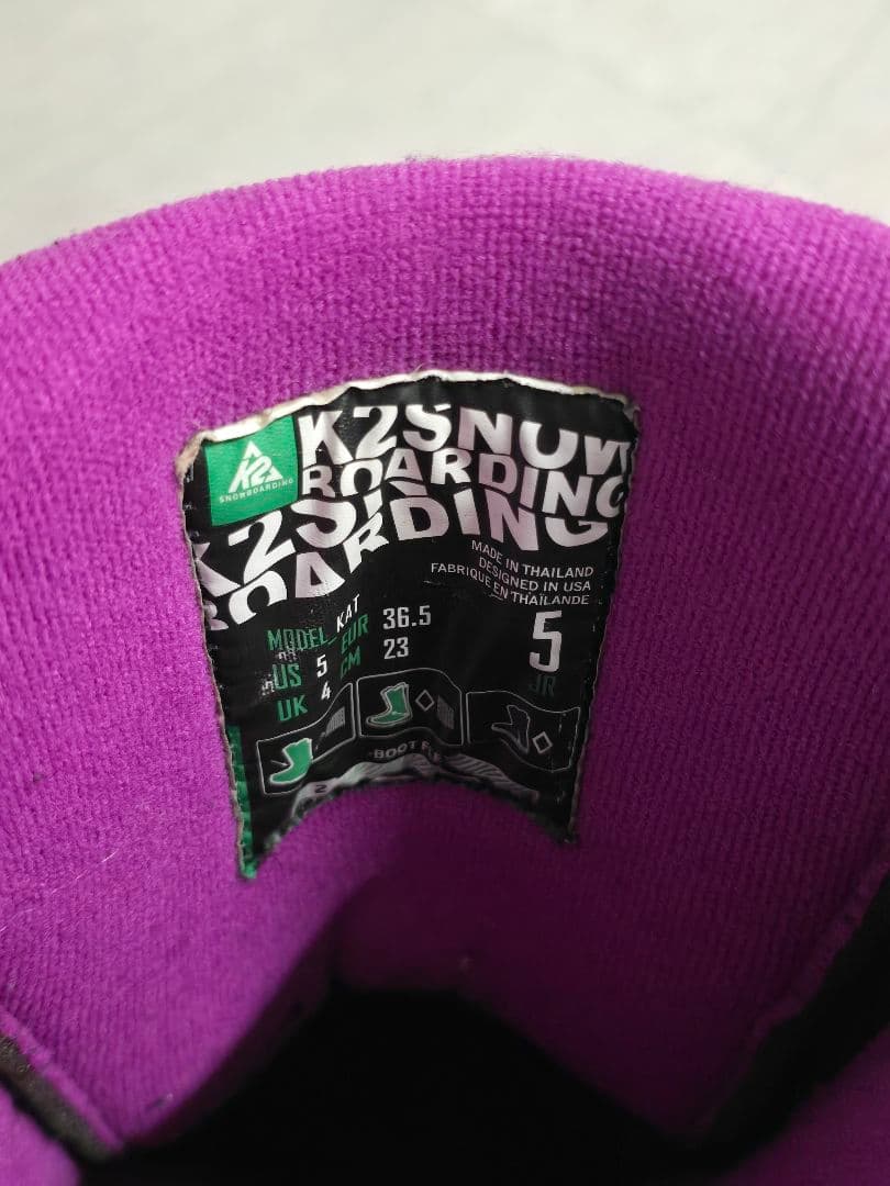 【限定出品】Ｋ２スノーボードセット　GROM PACK 120 ㎝　グロムパック