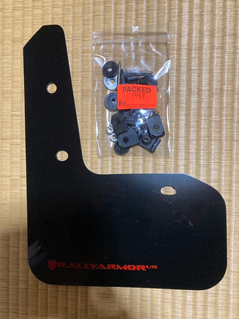 【未使用】スバルGVB/GVF専用 RALLYARMOR マッドフラップセット