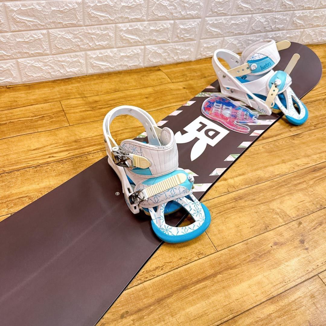 デスレーベル フラワー　スノーボード　 ビンディング付　138cm セット