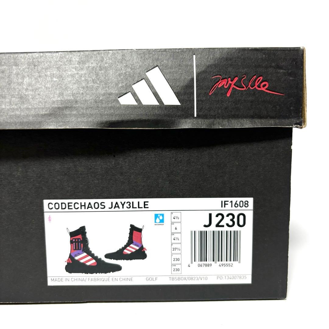 ジェイスリー アディダス ゴルフ コードカオス ブーツ スパイクレス 23.0㎝