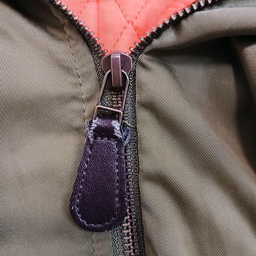 AZUL by moussy N-2B フライトジャケット 短丈 ファー フード