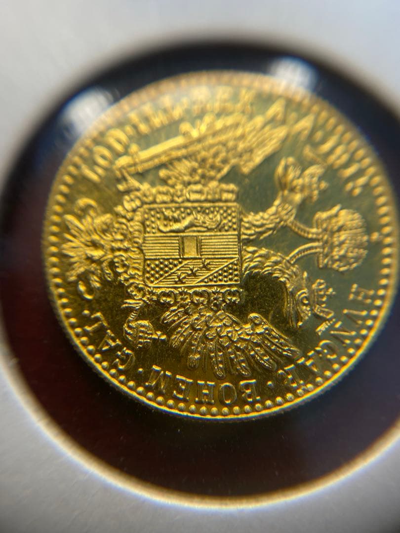 PCGS NCG アンティーク　オーストリア フランツ・ヨーゼフ 金貨