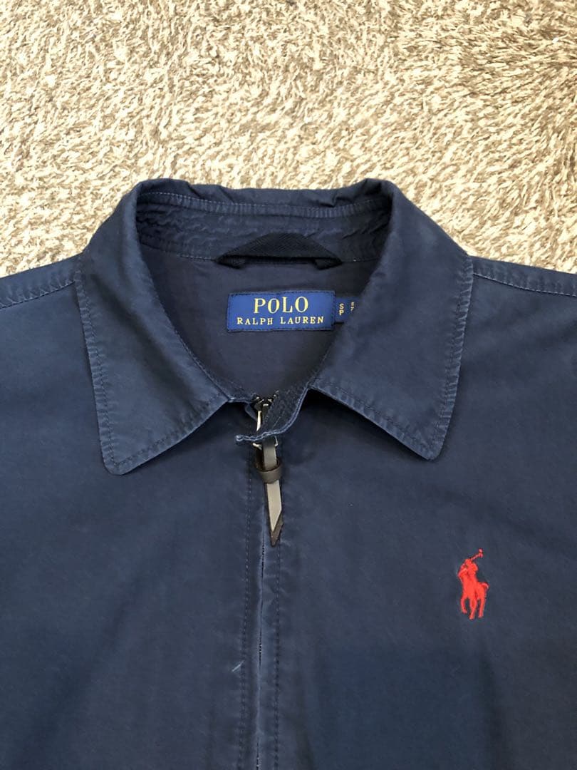 Ralph Lauren ラルフローレン　スウィングトップ　ネイビー　コットン
