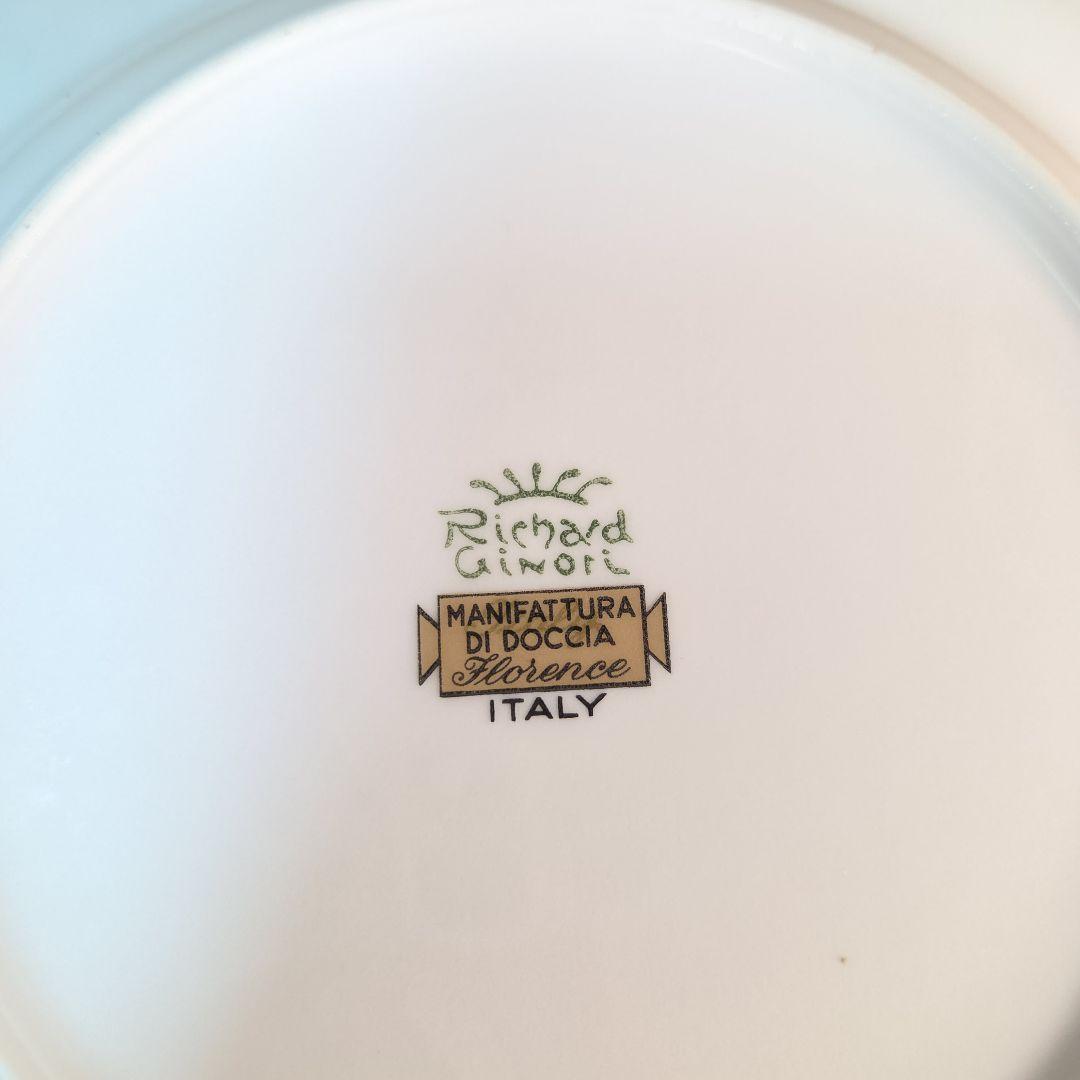 希少/廃盤！リチャードジノリ イタリアンフルーツ プレート2点（浅・深）