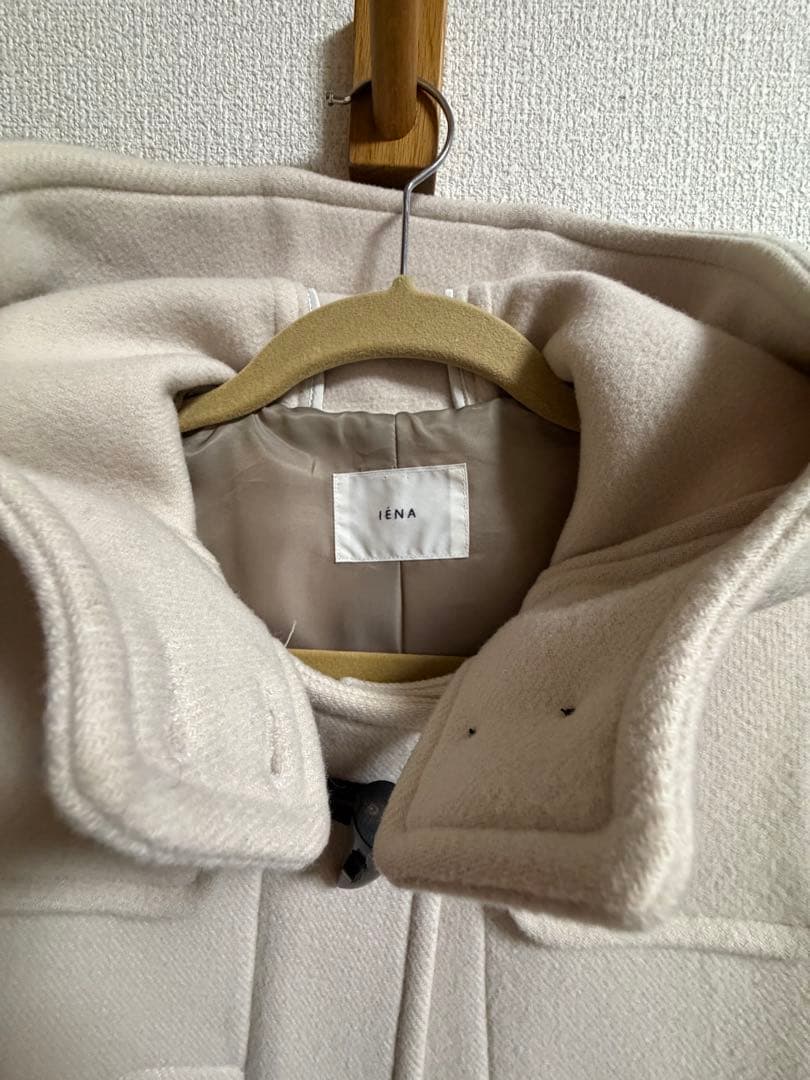 IENA アイボリー ダッフルコート