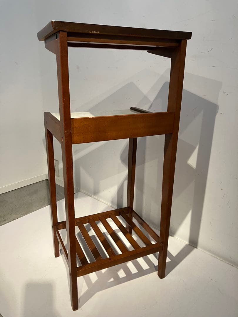 オールド、カリモク、飾り棚、花台、電話台、コンソール、サイドテーブル、レトロ