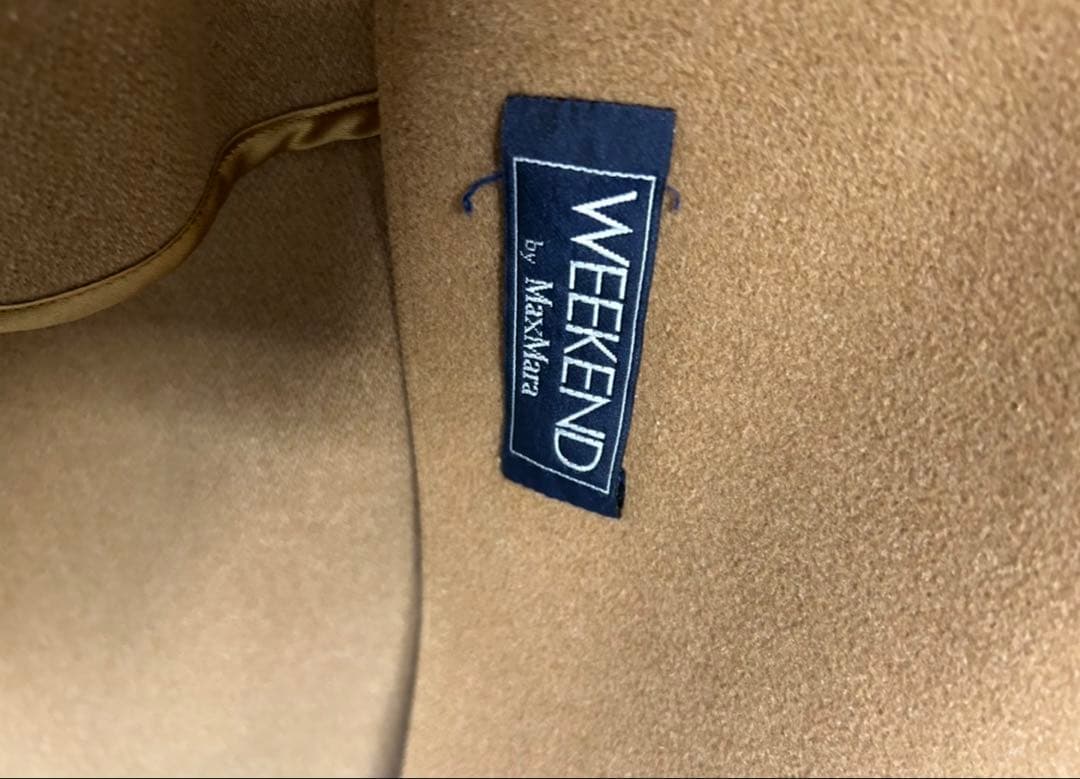 マックスマーラ　ロングコート　ピュアウール　訳あり　中古　虫食い