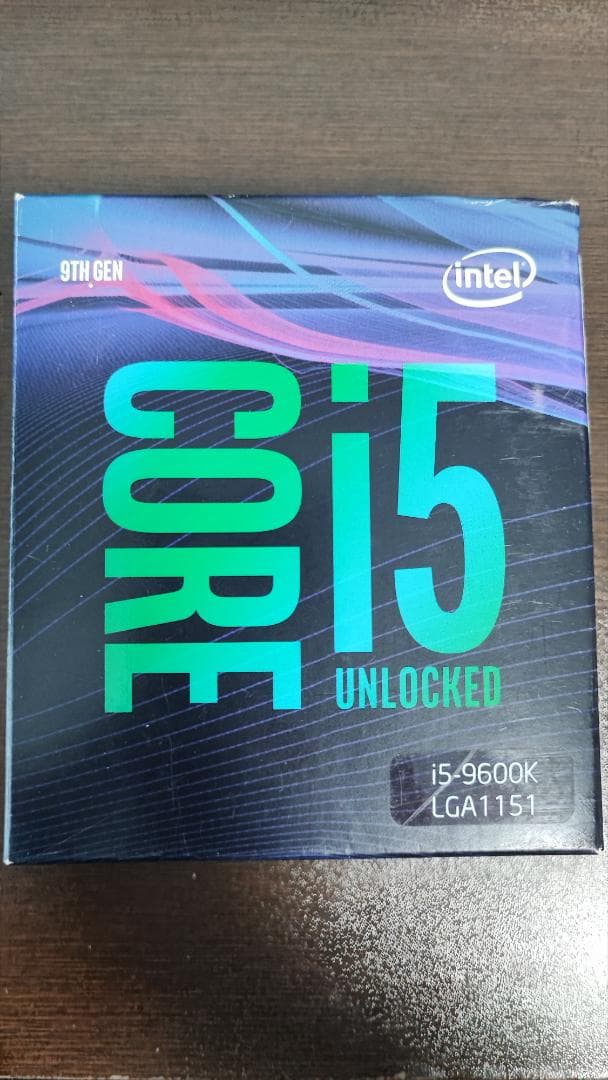 CPU Intel Core i5-9600K 9th Gen CPU
