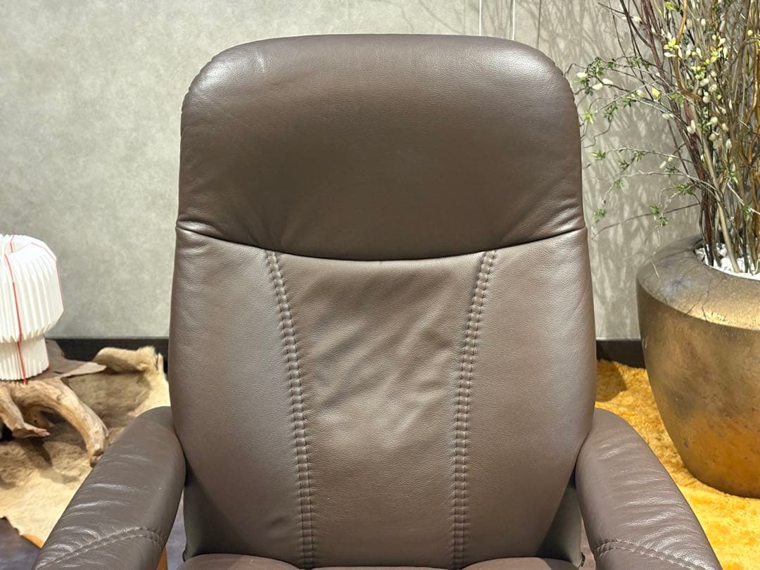 ②エコーネス パーソナルソファ オットマン ストレスレスチェア　IZZ