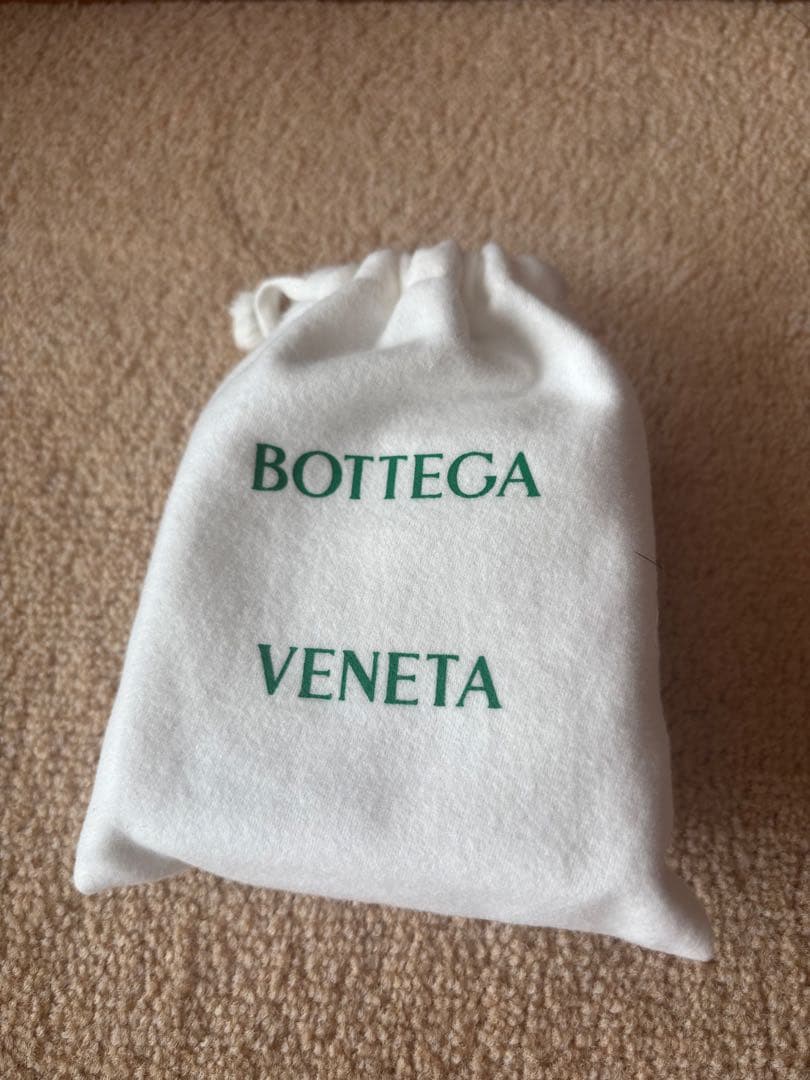ボッテガヴェネタ/BOTTEGA VENETA 2つ折り財布 小銭入れ付　グレー