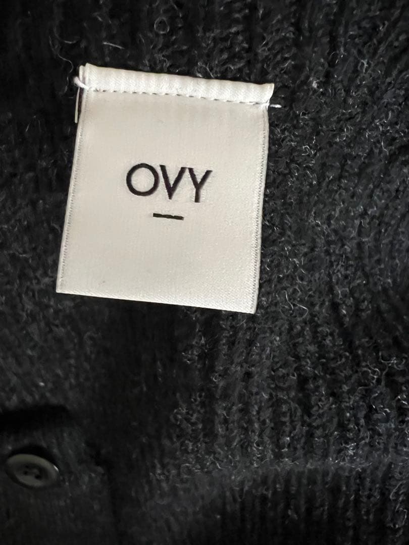 トップス Lamb Wool Crew Neck Cardigan OVY / L