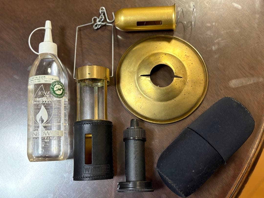 UCO キャンドルランタン ブラス真鍮 オイルインサート②