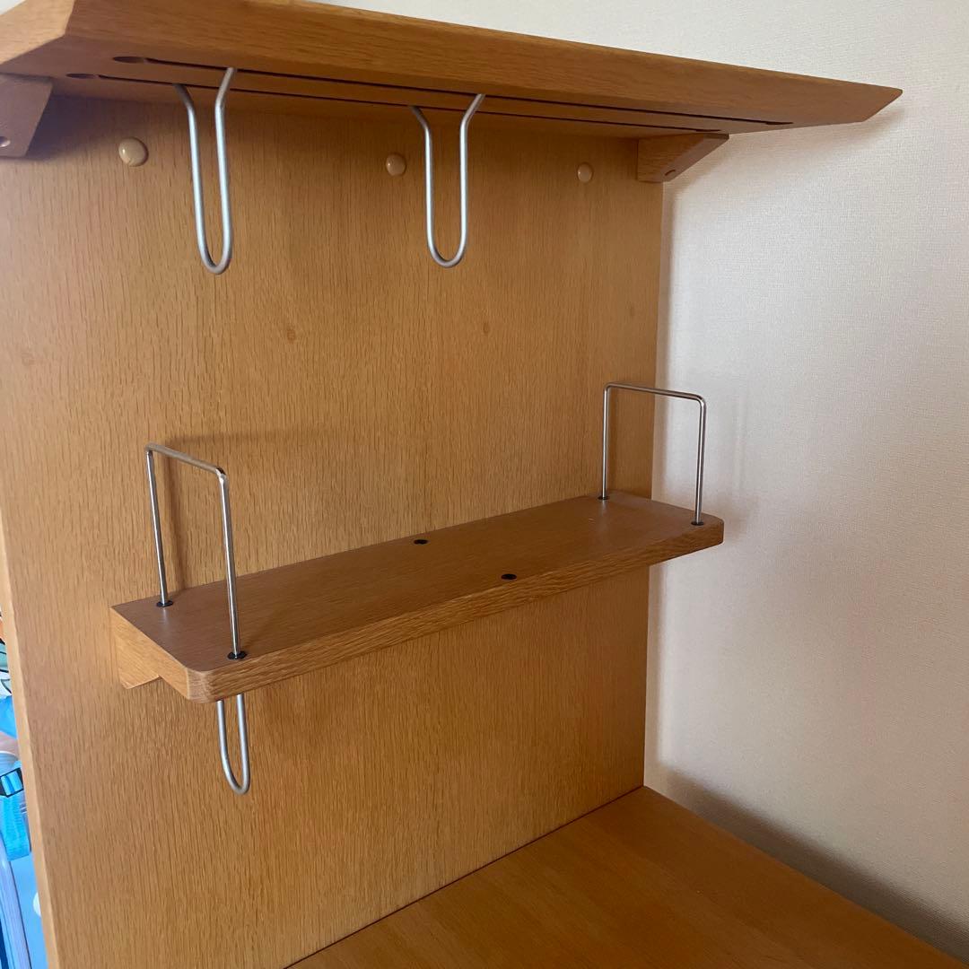 カリモク　学習机　袖机　本棚