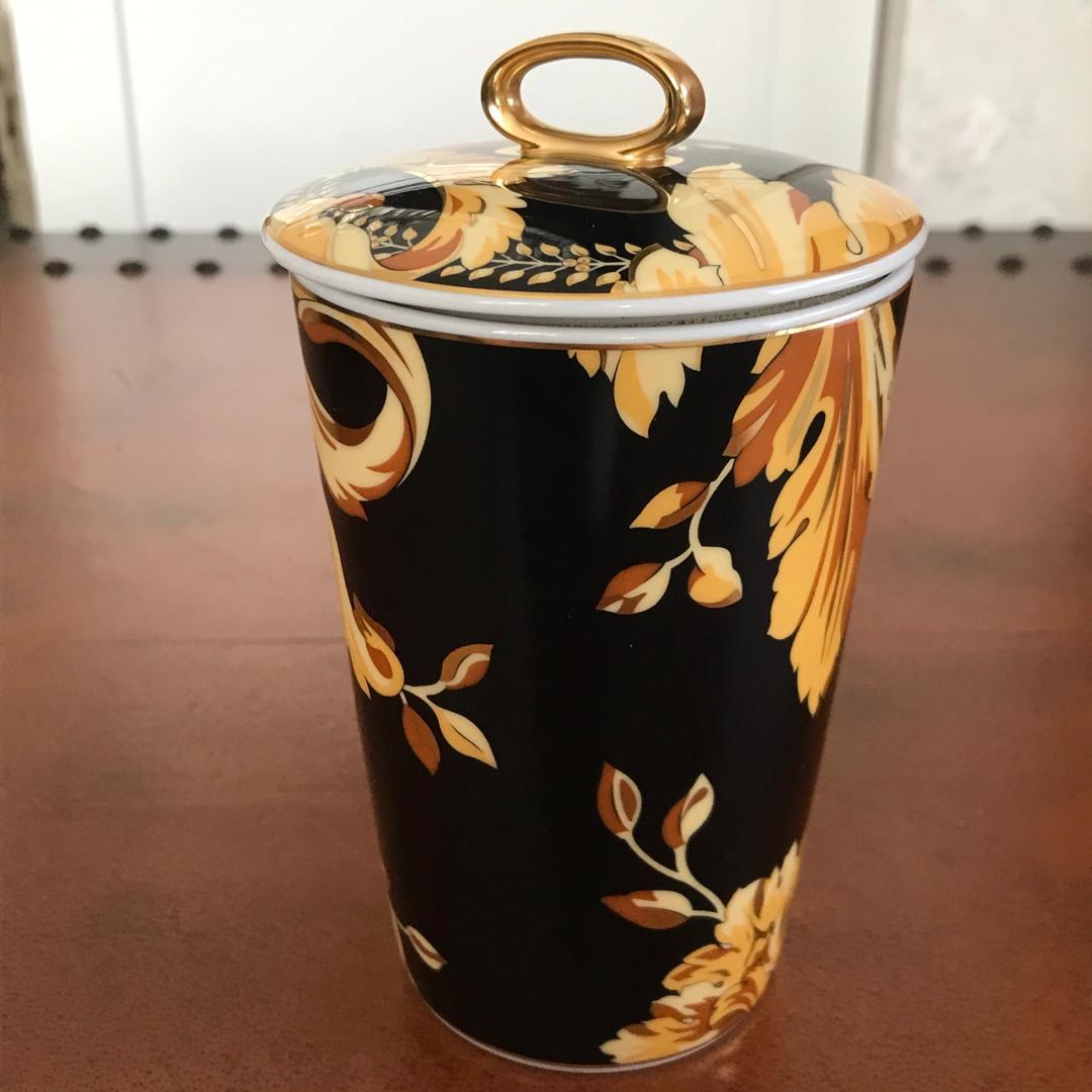 未使用　VERSACE ×ローゼンタール 蓋付 フレグランス キャンドル