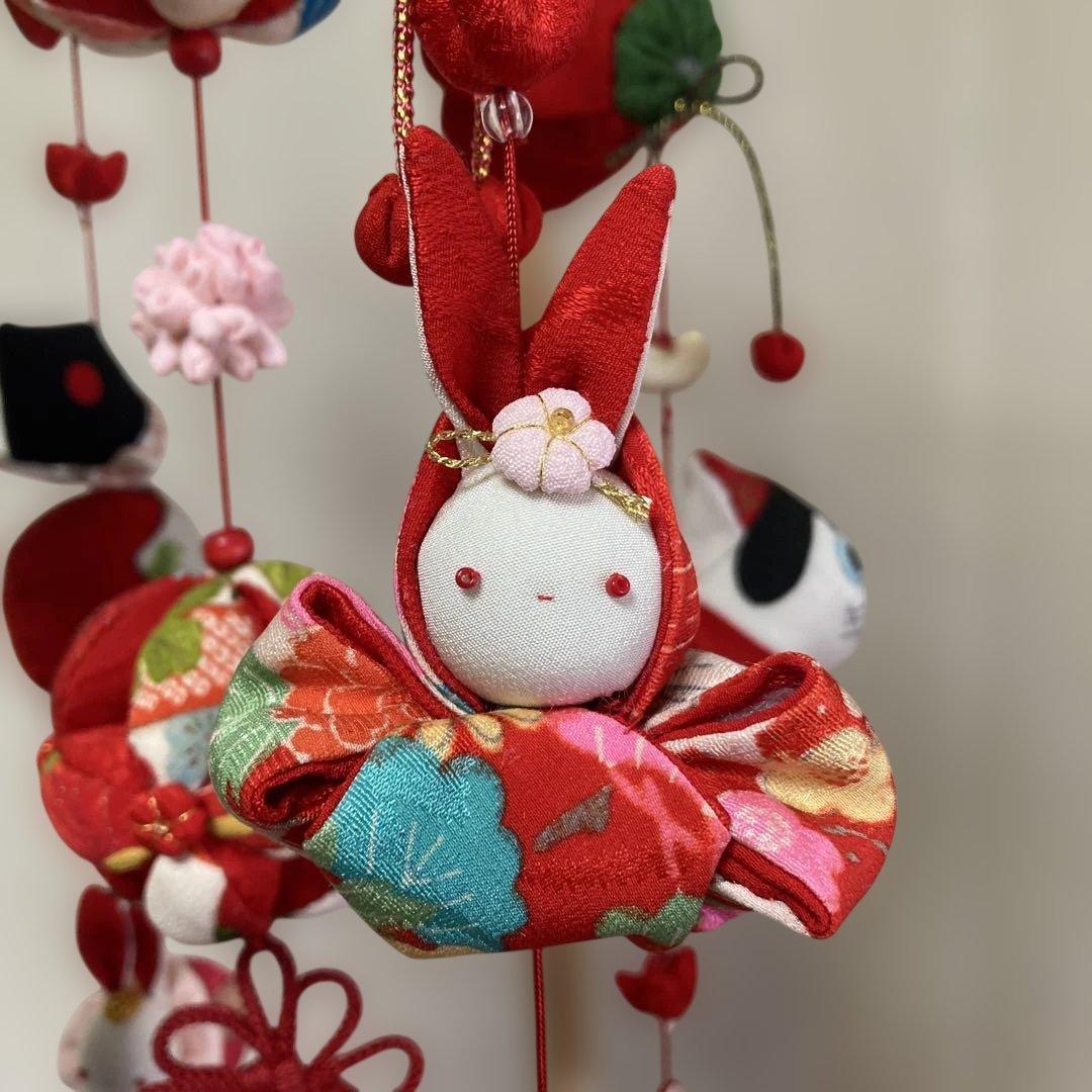 626 モカママ吊るし雛　吊るし飾り　さげもん