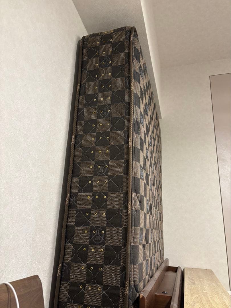 セミダブル マットレス 7.7インチ+フレーム