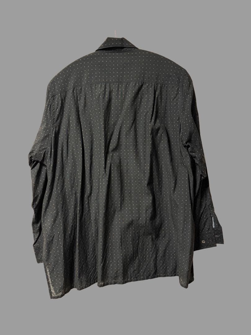 【yoke】ダークブルー 長袖シャツ