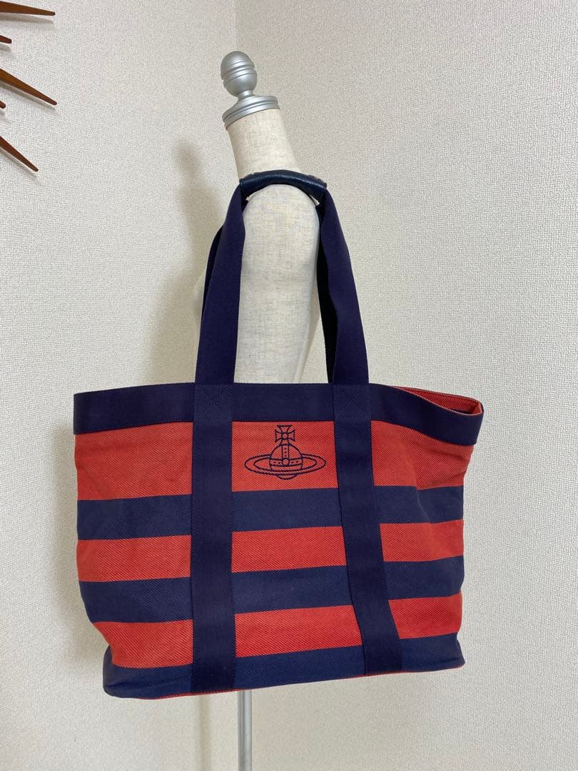 Vivienne Westwood 大容量 オーブ刺繍 トートバッグ