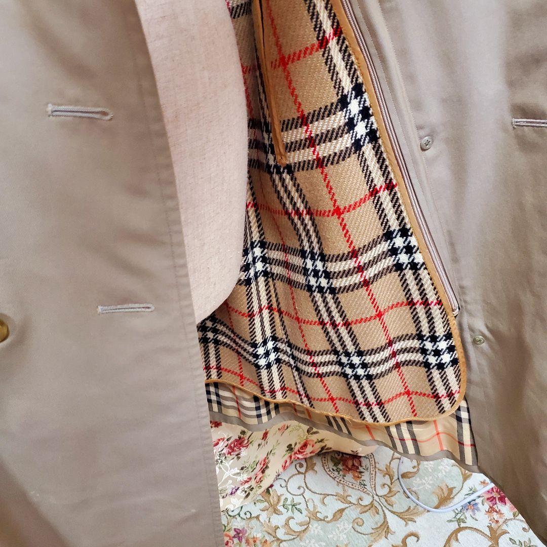 超美品1980年代　BURBERRYトレンチコート　ライナー付き　ノバチェック