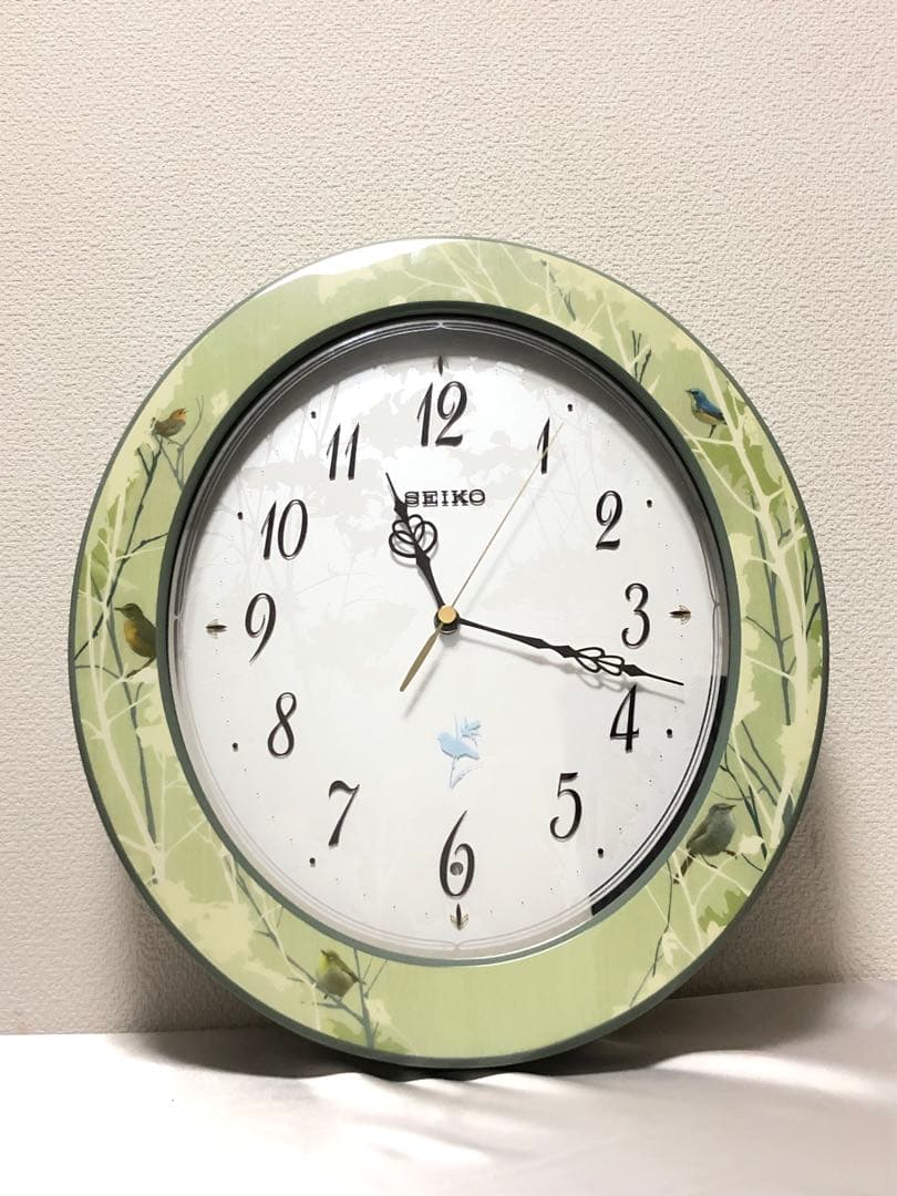 SEIKO セイコー 掛け時計  RX214M 鳥のさえずり