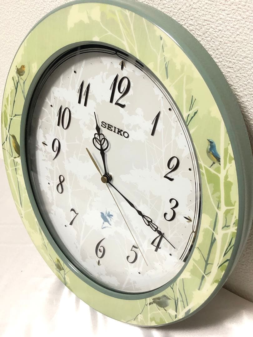 SEIKO セイコー 掛け時計  RX214M 鳥のさえずり