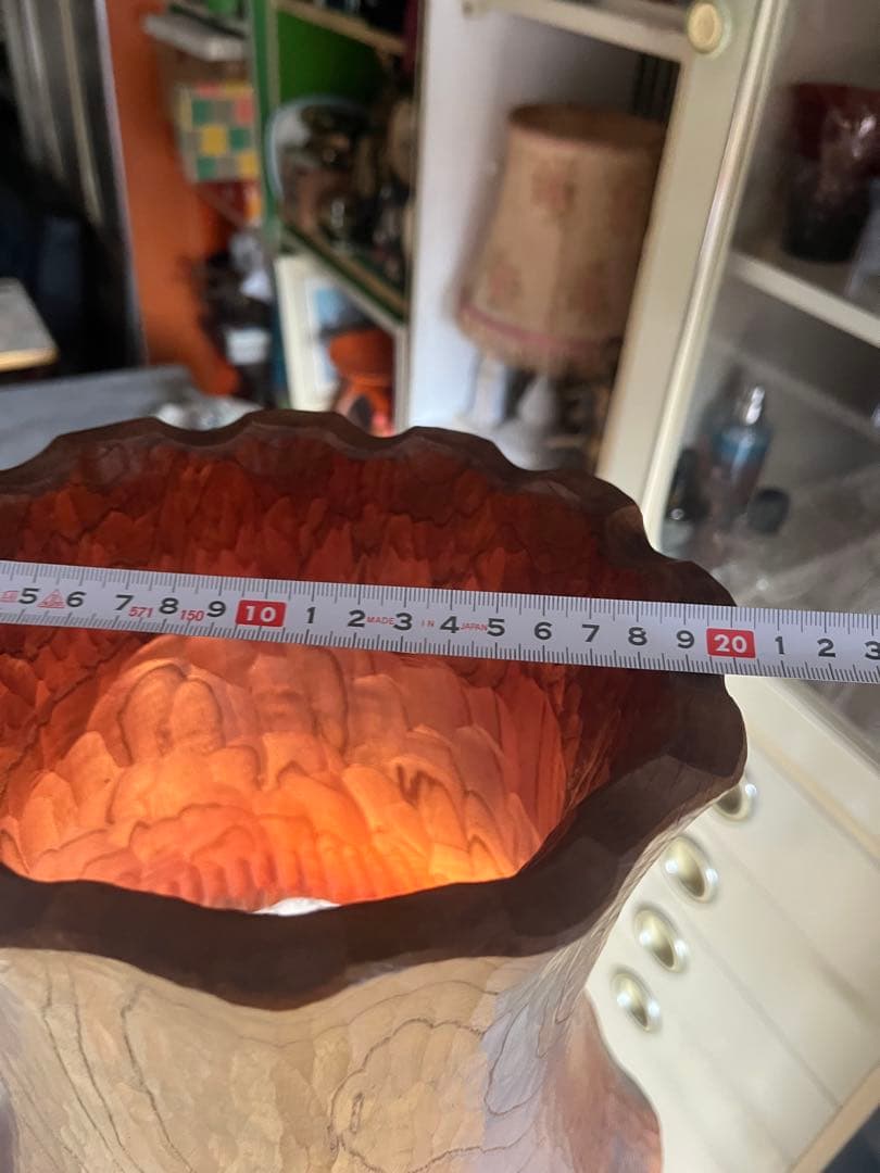 希少 フロアスタンドライト フクロウ 縁起物 木彫 インテリア 木製 風水 レア