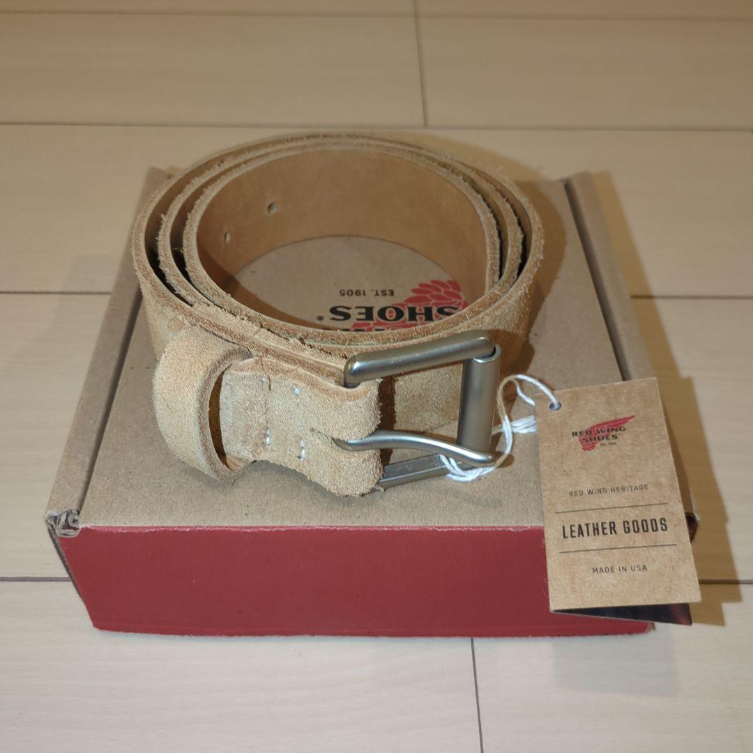 RED WING LEATHER BELT ホーソーン・ミュールスキナー