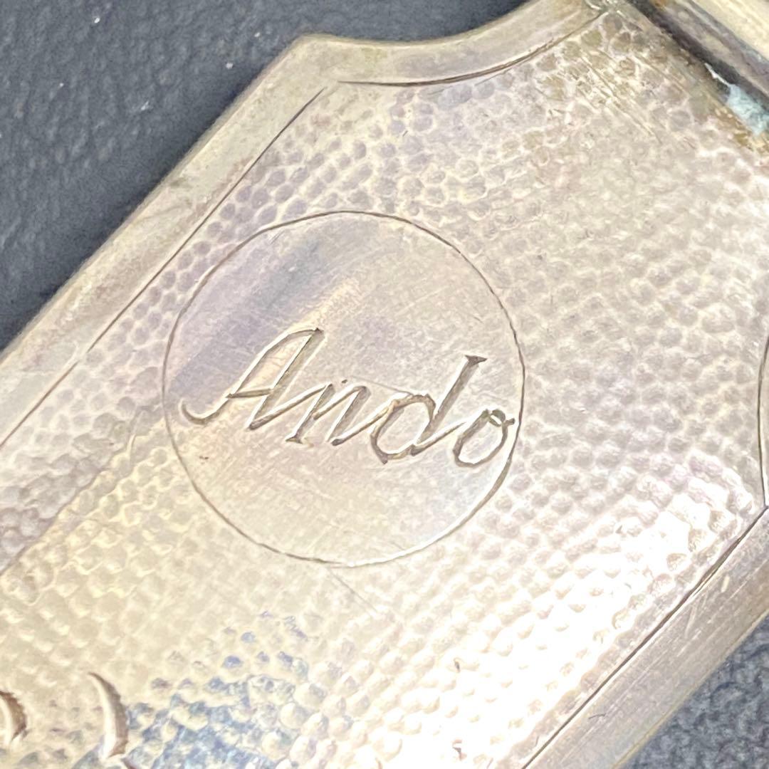 E10 ando nankine シューホーン 靴べら 全長22cm 91g