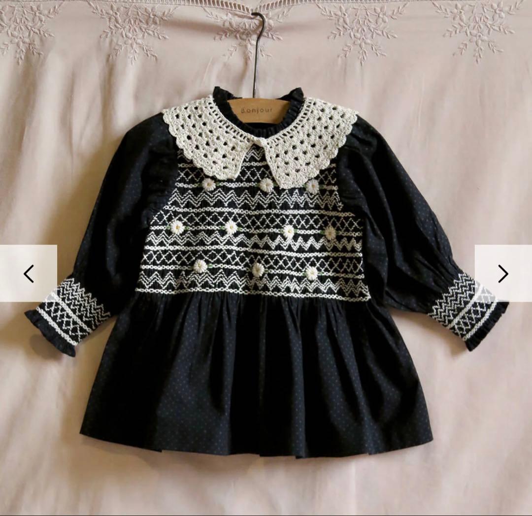 bonjour diary ボンジュールダイアリー　6Y チュニック　花