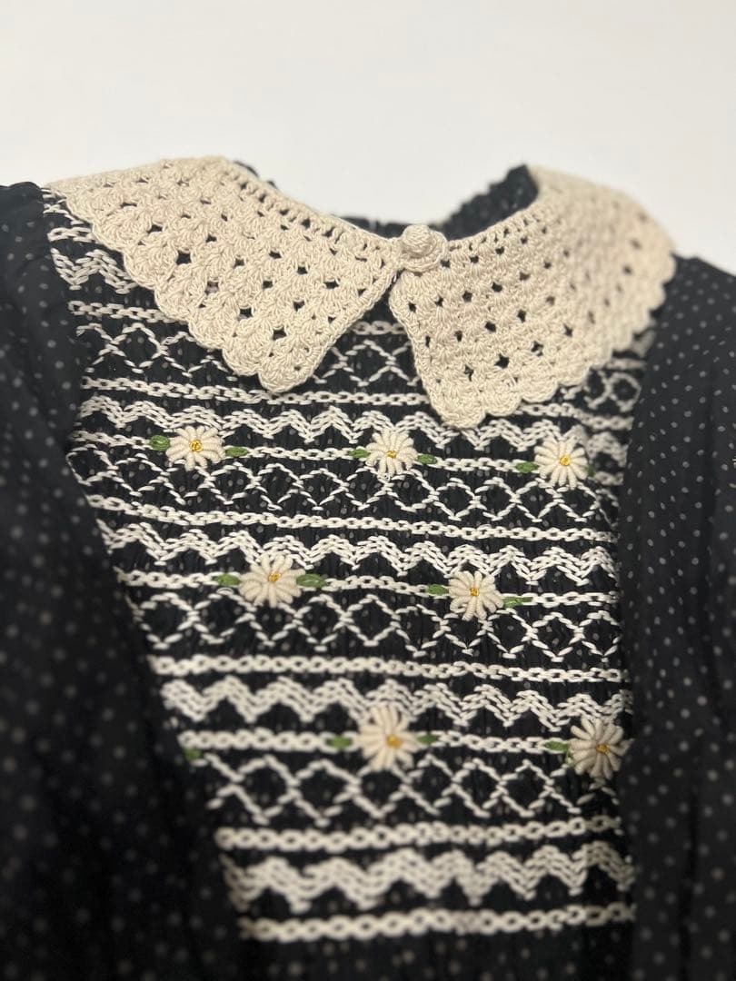 bonjour diary ボンジュールダイアリー　6Y チュニック　花