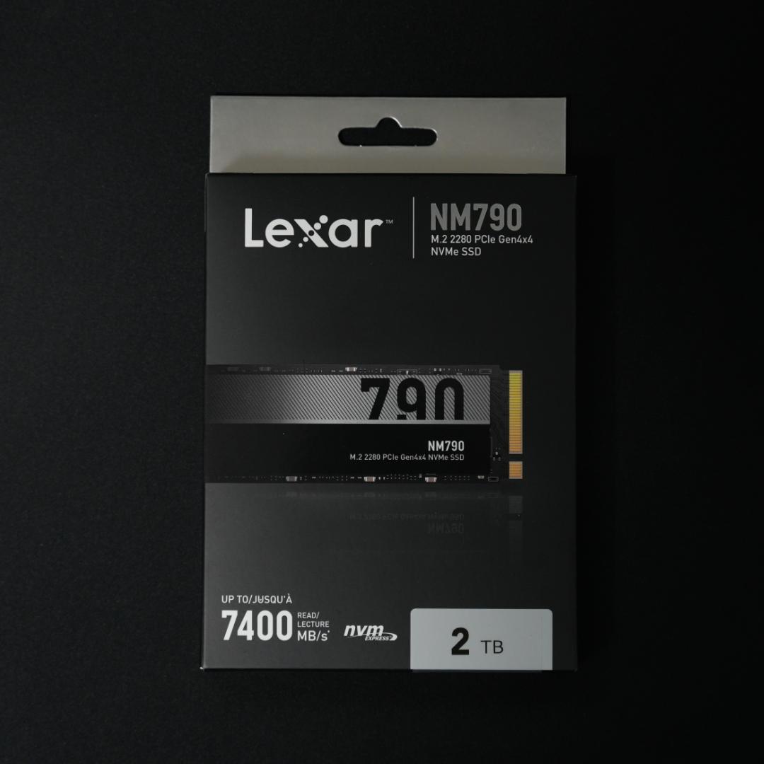 【新品未開封】Lexar NM790 2TB PCIe Gen4x4 SSD