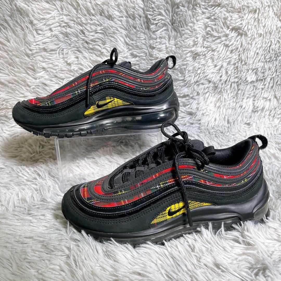 NIKE エアマックス97 タータンチェックAIRMAX97 23.5 厚底