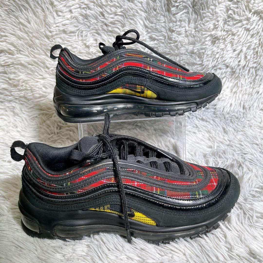 NIKE エアマックス97 タータンチェックAIRMAX97 23.5 厚底