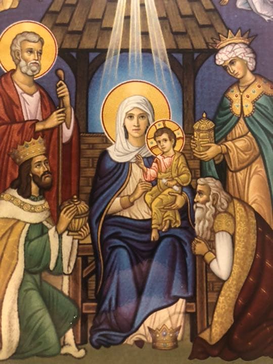 グラスマスターズ　 「monastery icons」ステンドグラス　マリア