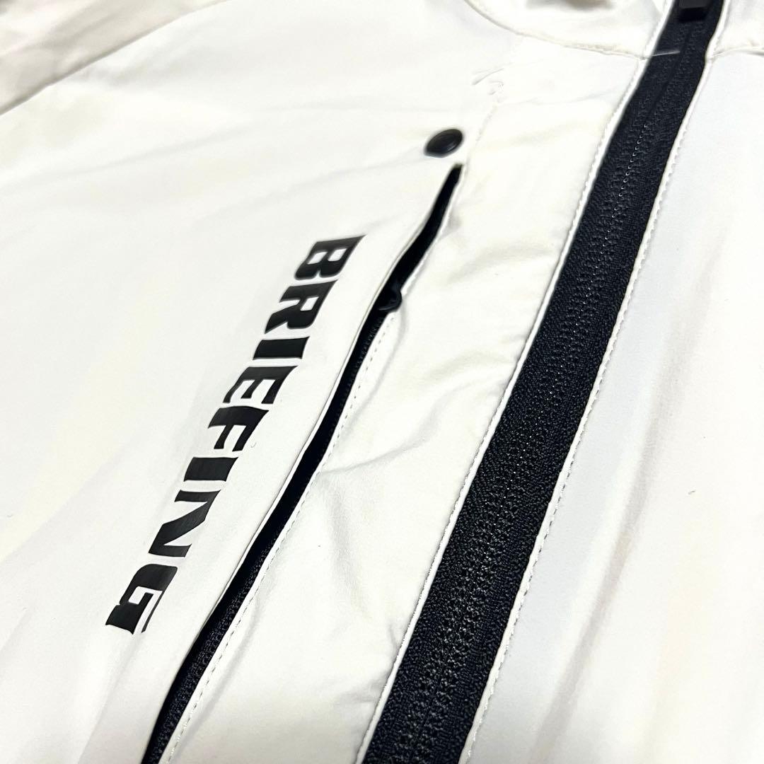 美品 BRIEFING GOLF ウィンドブルゾン XL 薄手 撥水 ストレッチ