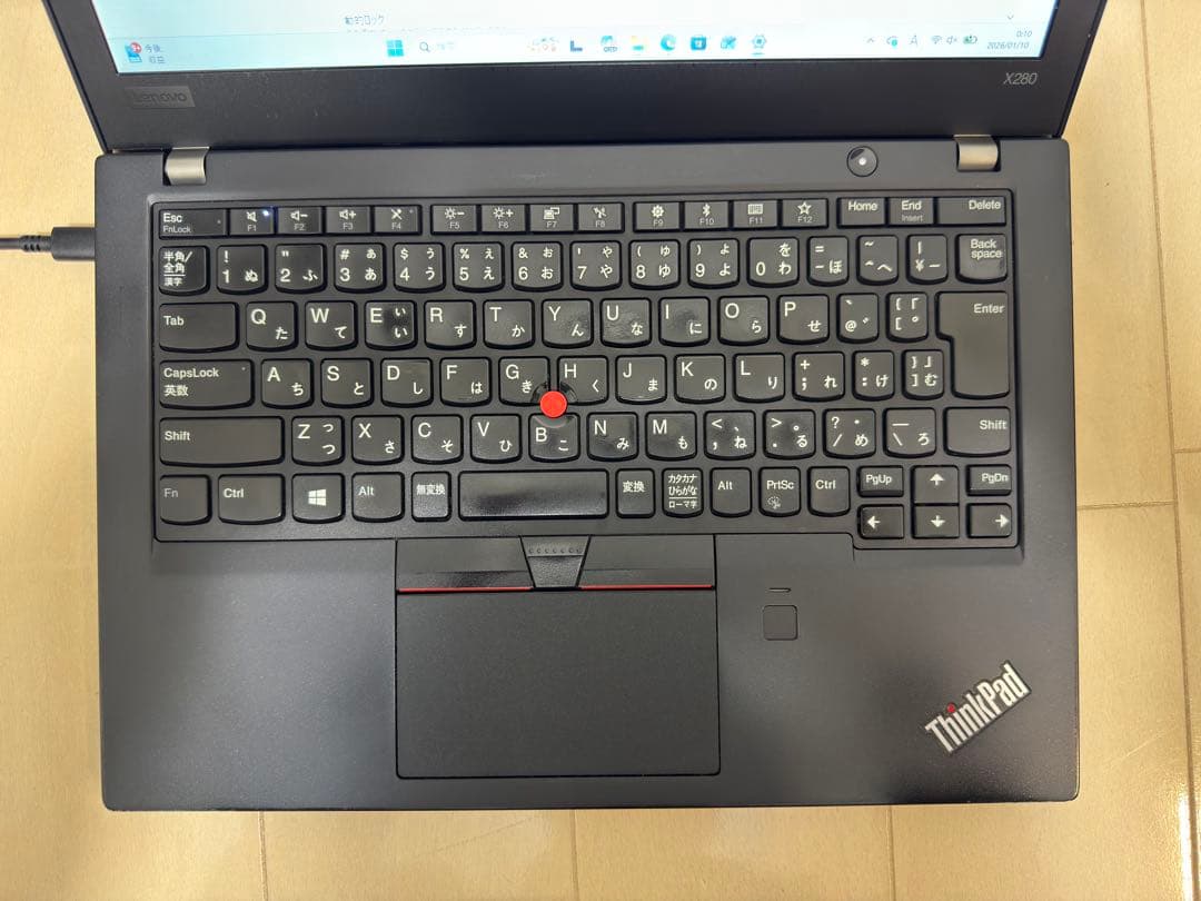 ThinkPad X280 i5 16GB 指紋認証 Win11Pro